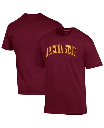 Champion Men's Maroon Arizona State Sun Devils Basic Arch T-Shirt
