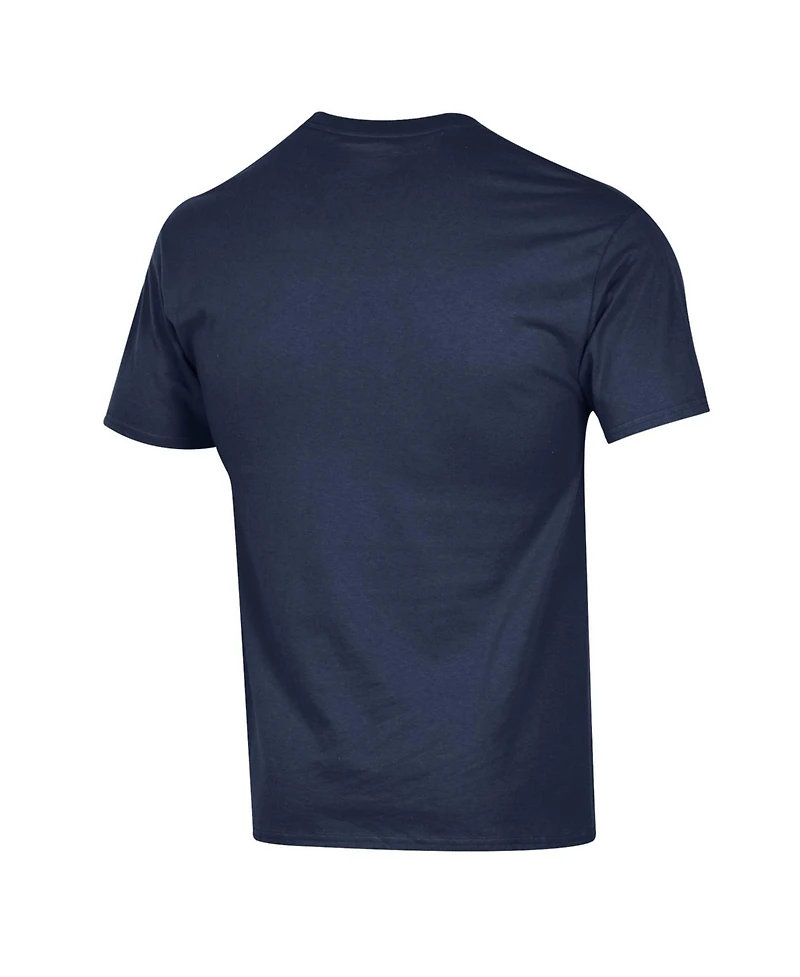 Champion Men's Navy Virginia Cavaliers Basic Arch T-Shirt