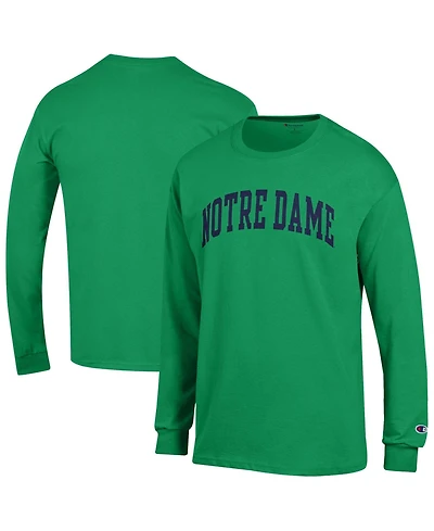 Champion Men's Notre Dame Fighting Irish Basic Arch Long sleeves T-Shirt