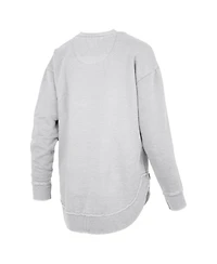 Pressbox Women's Lsu Tigers Marcus East Hall Poncho V-Neck Sweatshirt