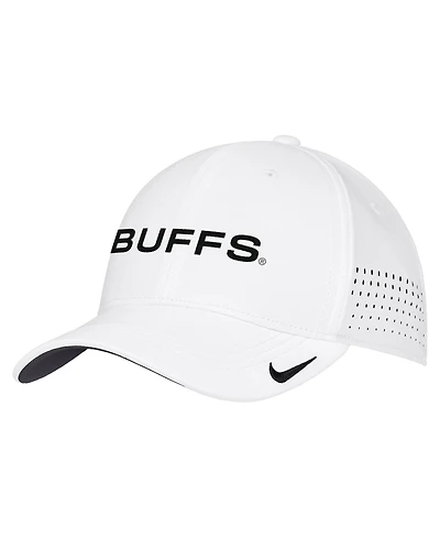 Nike Men's White Colorado Buffaloes 2026 On-Field AeroBill SwooshFlex Dri-fit Hat