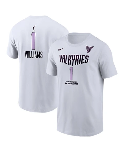 Nike Men's Gabby Williams White Golden State Valkyries Name & Number Heroine Edition T-Shirt