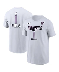Nike Men's Gabby Williams White Golden State Valkyries Name & Number Heroine Edition T-Shirt