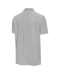 Antigua Men's Black/White Chicago White Sox Pave Polo Shirt