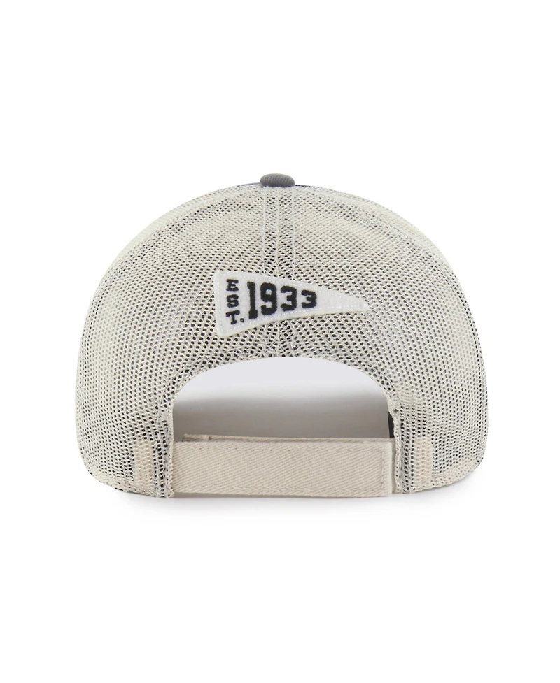 '47 Brand Men's Charcoal Pittsburgh Steelers Egremont Well-Worn Adjustable Trucker Hat