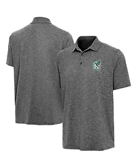 Antigua Men's Heather Black Mexico National Team Triple Shot Polo Shirt