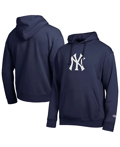 Champion Men's Navy New York Yankees All Star Embroidered Logo Hoodie