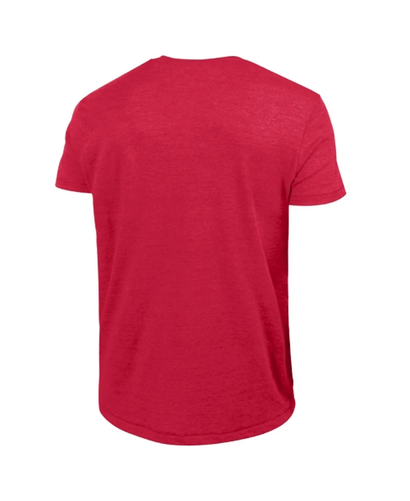Champion Men's Red Cincinnati Reds Tri-Blend T-Shirt