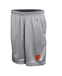 Champion Men's Gray Cleveland Browns Classic Mesh Shorts