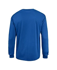 Champion Men's Royal Buffalo Bills Arch Over Logo Long sleeves T-Shirt