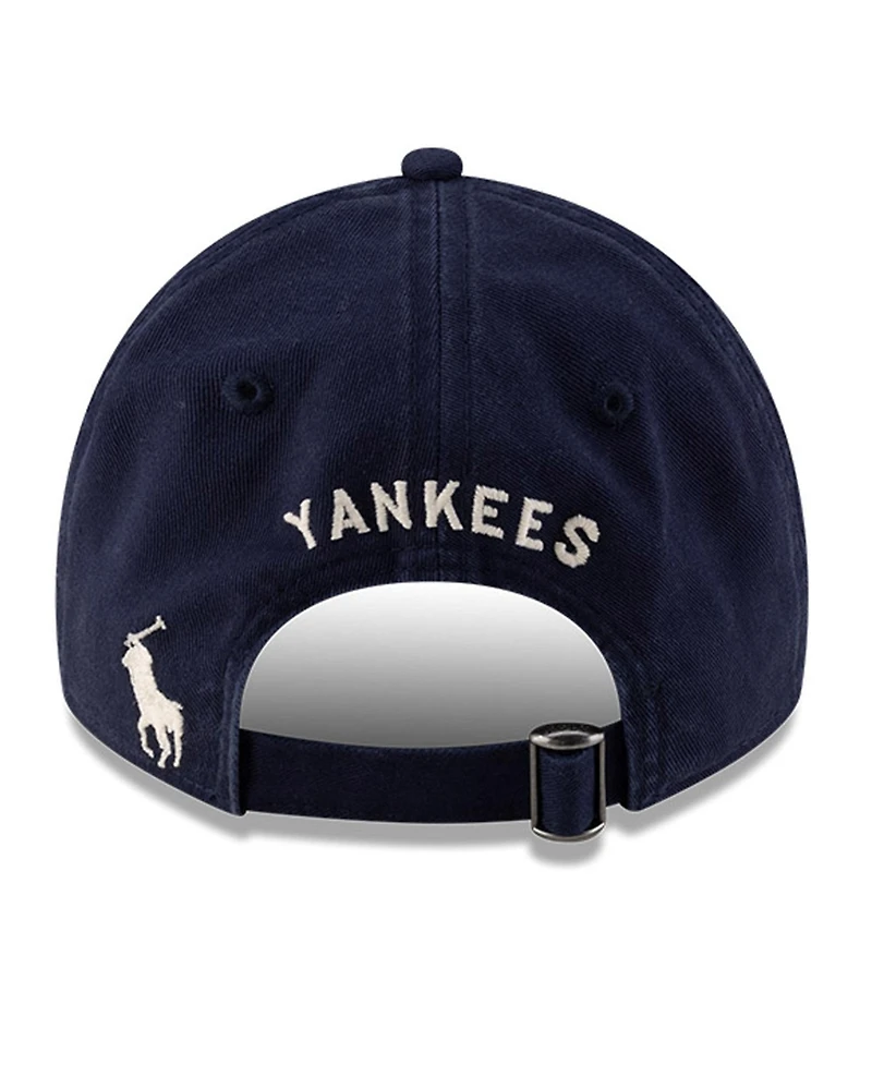 New Era Men's x Ralph Lauren Navy New York Yankees 9TWENTY Adjustable Hat