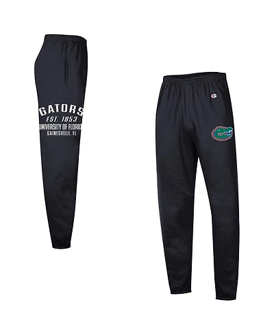 Champion Men's Black Florida Gators Powerblend Banded Fleece Sweatpants