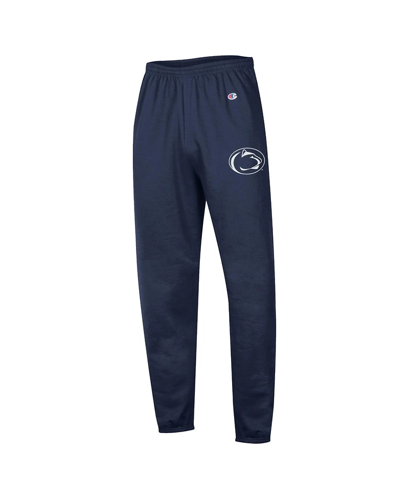Champion Men's Navy Penn State Nittany Lions Powerblend Banded Fleece Sweatpants