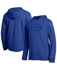 Champion Men's Royal Florida Gators Tonal All-Star Long sleeves Hooded T-Shirt