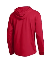 Champion Men's Red Nc State Wolfpack Tonal All-Star Long sleeves Hooded T-Shirt