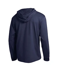 Champion Men's Navy Illinois Fighting Illini Gradient All-Star Long sleeves Hooded T-Shirt