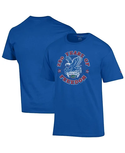 Champion Men's Royal Florida Gators Americana 250 Years of Freedom Tonal T-Shirt