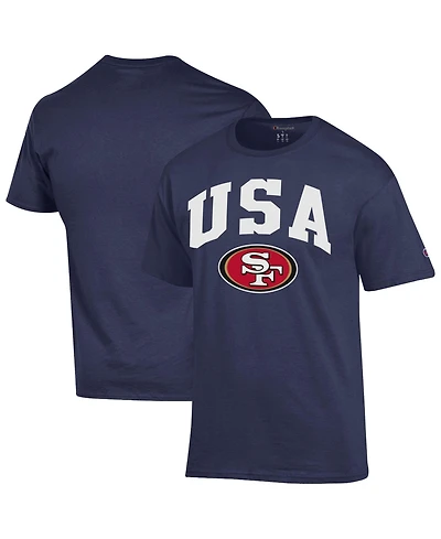 Champion Men's Navy San Francisco 49ers Americana T-Shirt