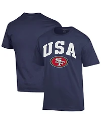 Champion Men's Navy San Francisco 49ers Americana T-Shirt
