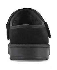 White Mountain Women's Incast Faux Fur-Lined Clogs