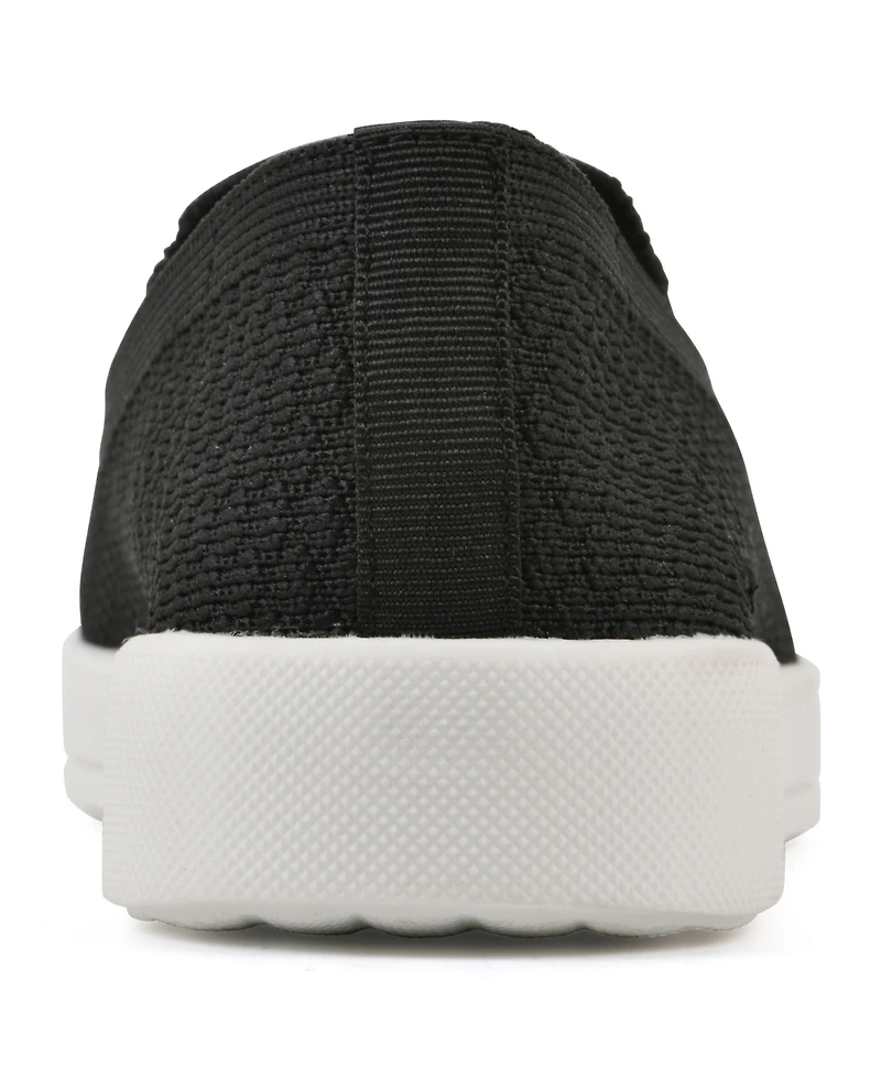 White Mountain Women's Upstay Slip-On Sneaker Flats