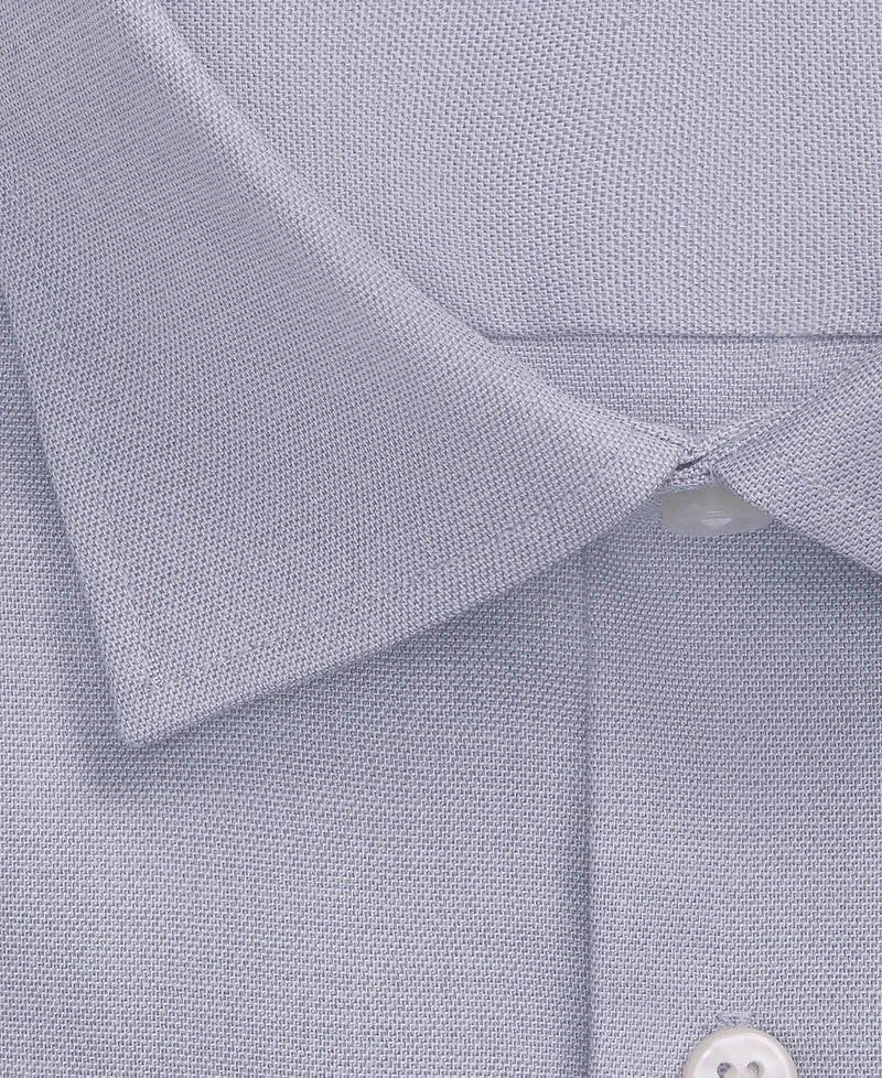 Calvin Klein Men's Cotton Stretch Regular-Fit Dress Shirt