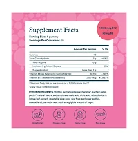Youtheory B12B6 Vitamin B6 and Vitamin B12 Offers Brain Health, Energy and Immunity Support Dairy, Soy and Gluten Free 60 Gummies