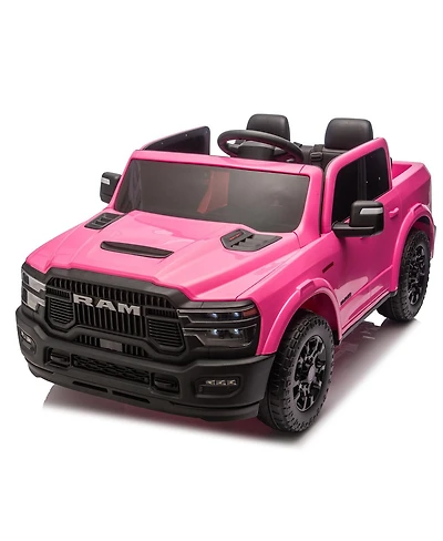 Yobtop 48" Parent Remote Control 2-Seater Ride-On Truck with Usb/MP3 Port, Ages 3-6