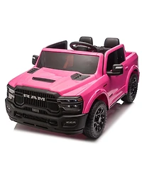 Yobtop 48" Parent Remote Control 2-Seater Ride-On Truck with Usb/MP3 Port, Ages 3-6