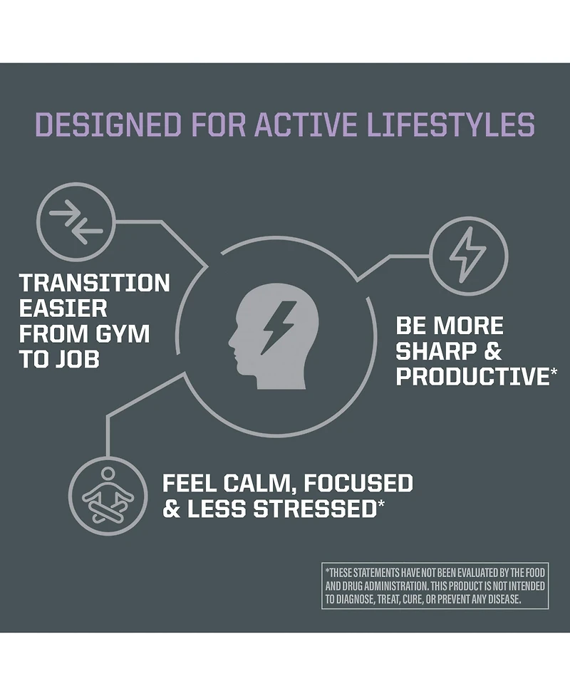 Sunwarrior Active Focus and Balance Capsules, 60 Capsules