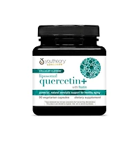 Youtheory Longevity Liposomal Quercetin Plus with Fisetin Capsule, 90 Vegetarian Capsules, Powerful, Senolytic Support for Healthy Agin