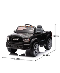 Yobtop 2500 Electric Pickup Truck with Parent Remote Control, 77.2 lb. Capacity, Ages 3-5