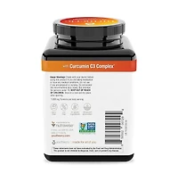 Youtheory Turmeric Extra Strength 1000 Milligram Turmeric Supplement with 10 Milligram Pepper 180 Vegetarian Capsules 2 Pack