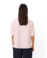 Masai Copenhagen Women's Madoreann Relaxed Soft-Cotton T-Shirt