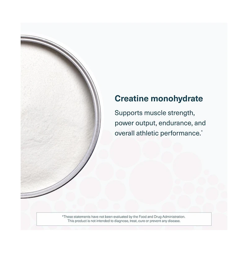 Youtheory Creatine Monohydrate Powder, Unflavored, 9 Ounces, Easy to Dissolve, Dairy and Soy Free, No Gluten Ingredients