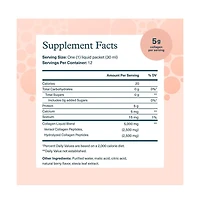 Youtheory Collagen Liquid for Hair Skin and Nails with Collagen Peptides and Amino Acids, Berry Flavor, 12 Single Serving Packets Pack of 2