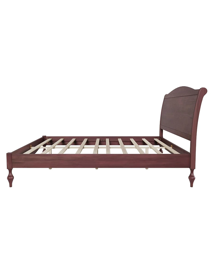 Streamdale Furniture Wooden Queen Bed Frame with Headboard