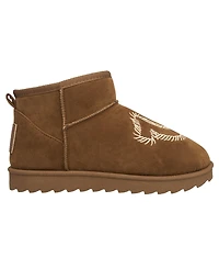 True Religion Women's Dua Faux Suede Horseshoe Logo Boot