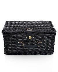 Picnic Time 14-Piece Hamper with Tableware and Wine Accessories, Service for 2
