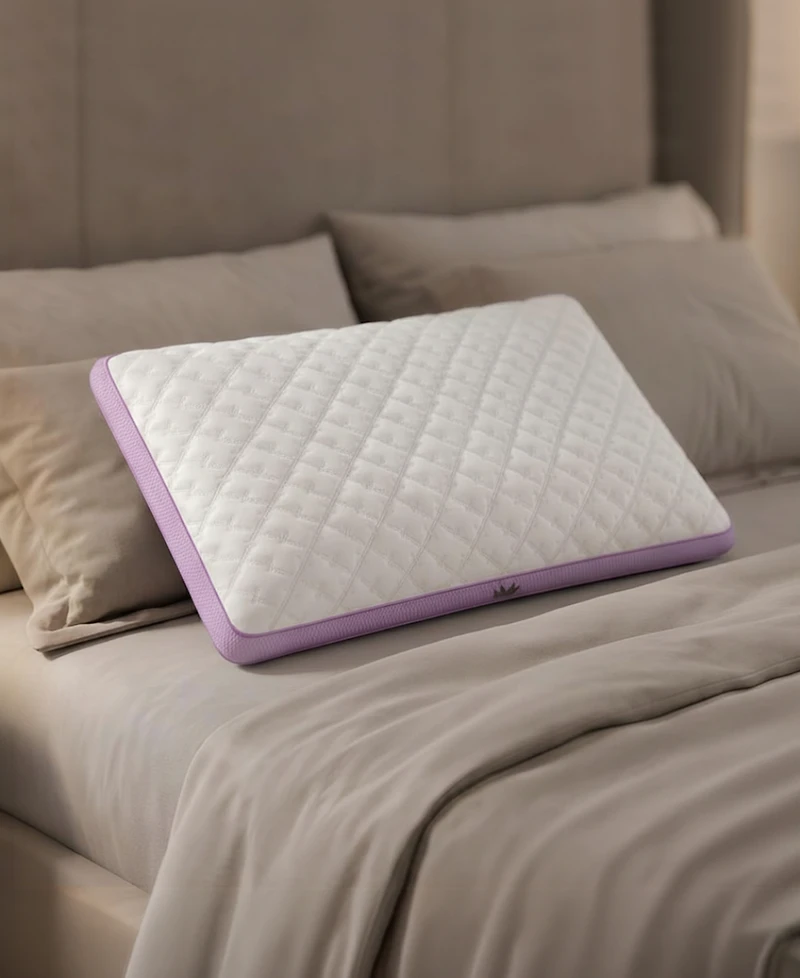 Nestl Lavender-Infused Side Sleeper Memory Foam Pillow