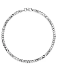 Macy's Double-Sided Cuban Chain 7.5" Bracelet in 10k Yellow Gold (4mm)