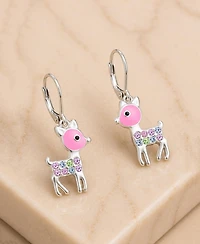 Chanteur Kids Deer Hypoallergenic Earrings for Girls with Leverbacks