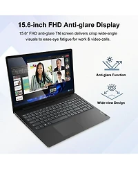 Lenovo Intel Core i3 15.6" Laptop with Wi-Fi 6 and Fingerprint Reader