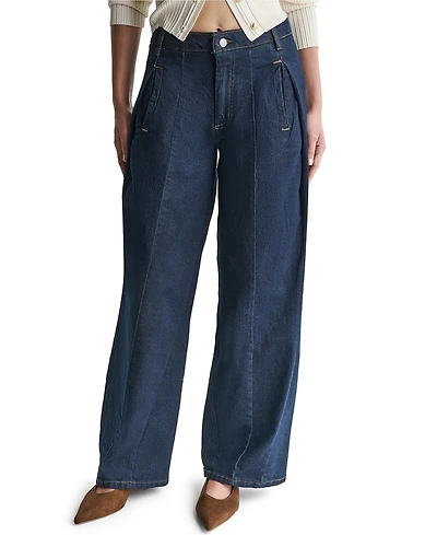 Bcbg Women's Wide-Leg Loose-Fit Sailor Jeans