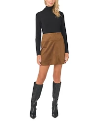 Vince Camuto Women's A-Line Mini Pull-On Skirt, Created for Macy's
