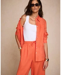 Mint Velvet Women's Linen Blend Shirt