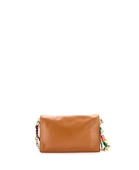 Pre-Owned Prada Small Charms Soft Sound Bag Leather