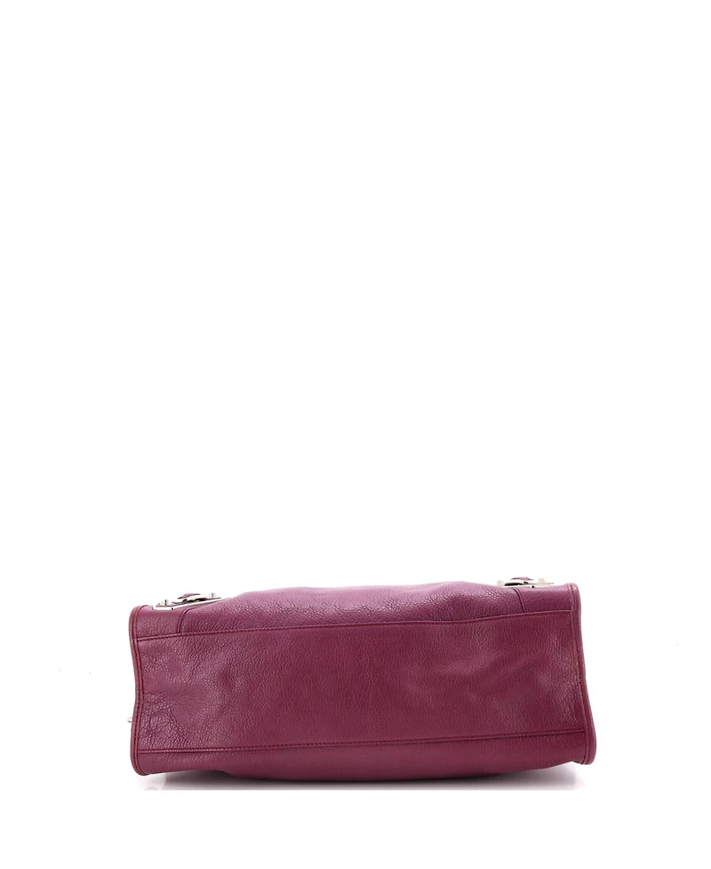 Pre-Owned Balenciaga Medium City Classic Metallic Edge Bag Leather
