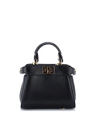 Pre-Owned Fendi Nano Peekaboo Bag Leather