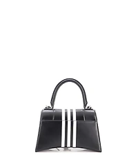 Pre-Owned Balenciaga Small x adidas Hourglass Top Handle Bag Leather